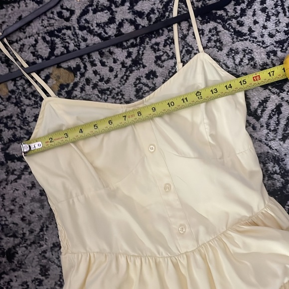 Tazga NWT Sunday Funday Pastel Yellow Spring/Summer Mini Dress - Picture 15 of 17